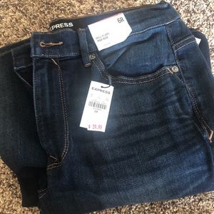 Bell flare high rise jeans